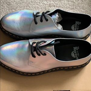 Doc martens iridescent